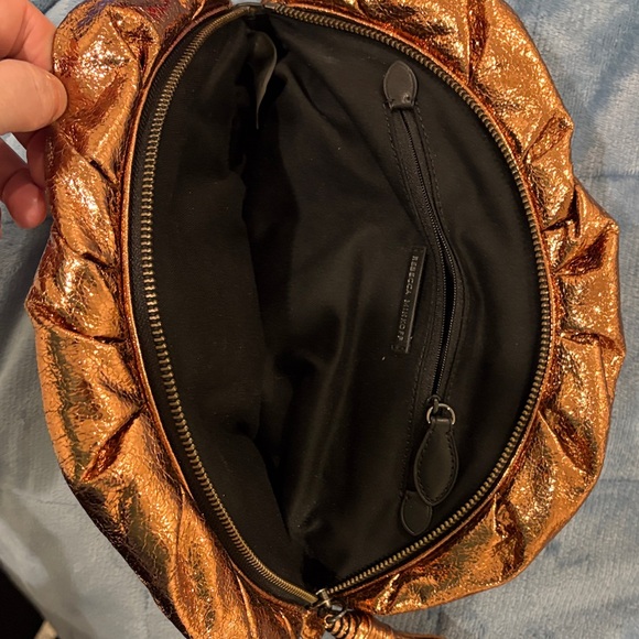 Rebecca Minkoff Shimmering Copper Wristlet - Picture 3 of 3